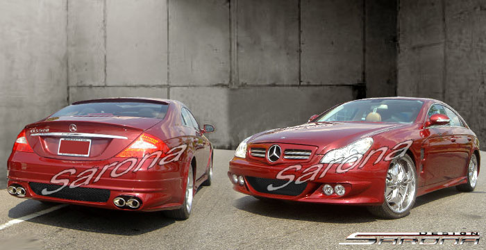 Custom Mercedes CLS Body Kit  Sedan (2005 - 2011) - $2100.00 (Manufacturer Sarona, Part #MB-039-KT)